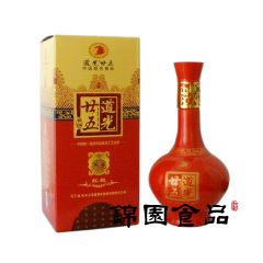 婚庆礼品喜酒 道光二十五白酒 红袍 38度 陈香型白酒 450ml