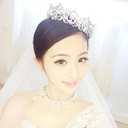 Good pretty love the bridal Crown wedding Bridal Accessories Accessories original rhinestone alloy Crown