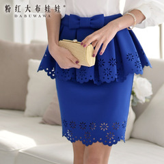 Skirt pink dolls 2015 summer dress new fashion skirt women's packs hip belt skirt skirts