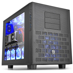 Tt Core X9 高端游戏水冷电脑游戏机箱 模块化大空间 散热