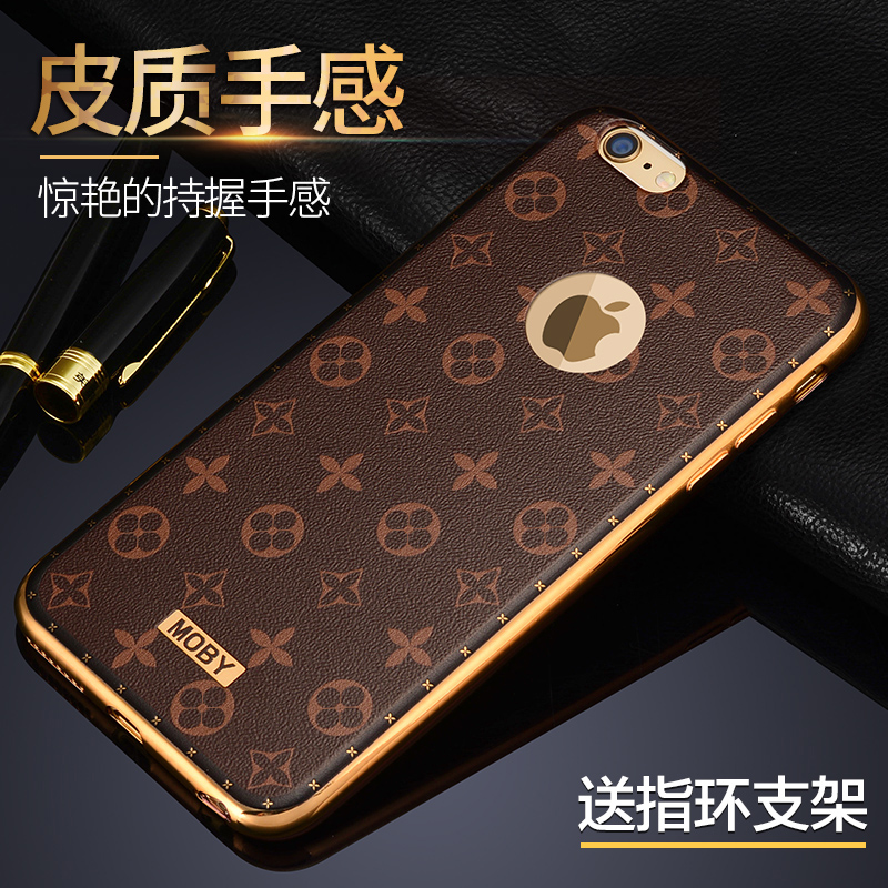 MOBY 苹果6手机壳轻奢6s硅胶软壳iphone 6plus防摔套商务潮女新款产品展示图4