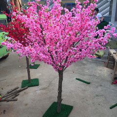 仿真桃花树大型植物 仿真樱花树梅花树许愿树公园婚礼摆设包邮