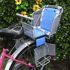 好乐佳自行车电瓶车儿童安全座椅宝宝后置座椅