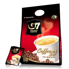 越南进口中原G7速溶3合1即溶咖啡粉三合一800克50袋装