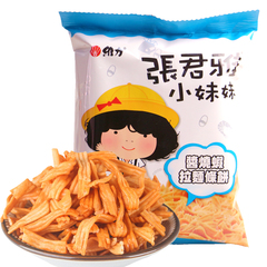 台湾进口休闲零食张君雅小妹妹系列酱烧虾拉面条饼65g*包