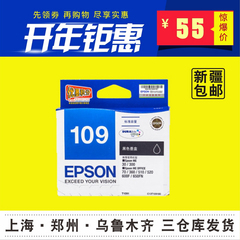 原装 爱普生t109墨盒epson ME30 600F 650FN t1091 打印机墨盒