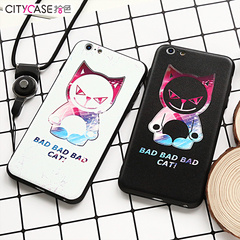 citycase iphone6plus手机壳六新潮牌苹果6s可爱情侣6p个性男女款