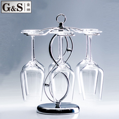 G&S创意铁艺红酒杯架高脚杯架子酒吧葡萄酒杯架红酒架酒柜摆件