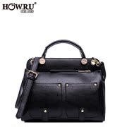 2015 new mosaic bag for fall/winter Korean leisure laptop Messenger bags solid color horizontal square Pu women bag