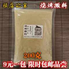 独家秘制烧烤调料油炸料烤面筋刷料户外烧烤粉烧烤撒料200g包邮