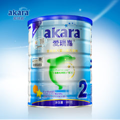 akara/爱瑞嘉新西兰原装进口奶粉促吸收2段900g