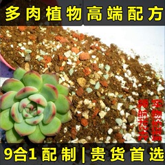 领航花卉|9合1多肉植物营养土 高端配方土进口贵货多肉植物专用土