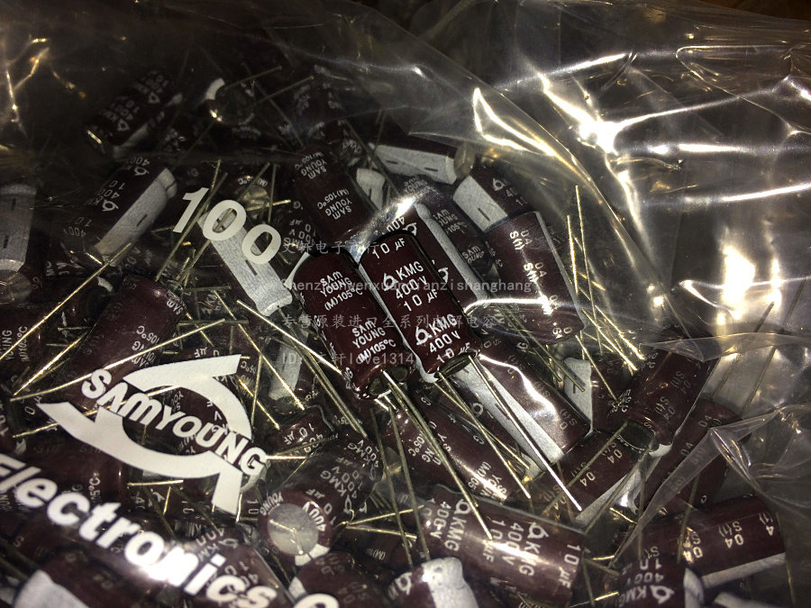 韩国三莹samyoung进口铝电解电容 25v470uf 25v 10