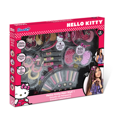 正品HELLO KITTY凯蒂猫百变发型装扮 儿童手工DIY创意玩具HKC229