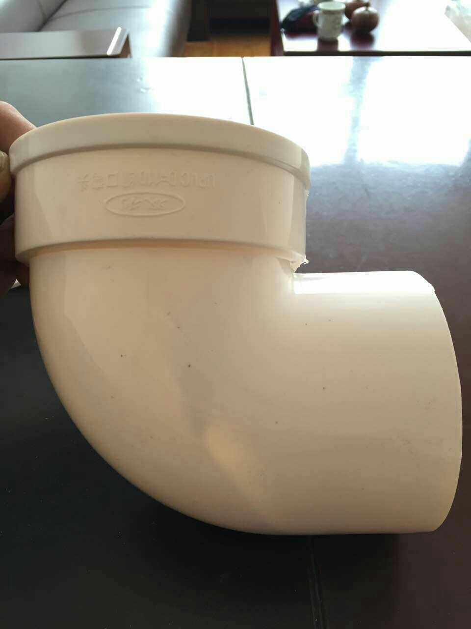 弯头pvc塑料塑料管管件110pvc缩口单口插管内弯弯头