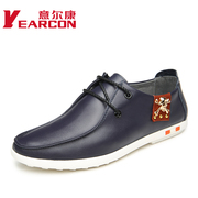 YEARCON/Kang authentic spring new men's leather casual shoes men's shoes fashion shoes men's shoes