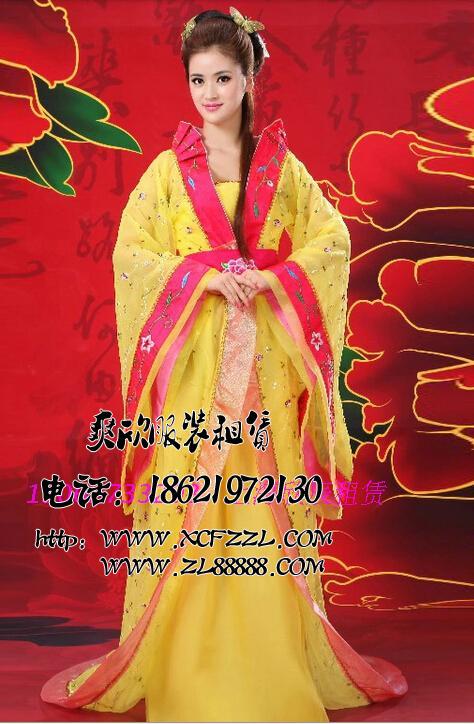 上海服装租赁 仙女 嫦娥 唐朝宫女贵妃 服装出租 演出舞台服装