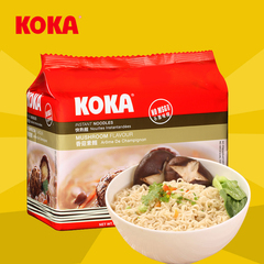 新加坡KOKA泡面 进口方便面 可口牌鸡汤快熟面整箱批发 85gx12