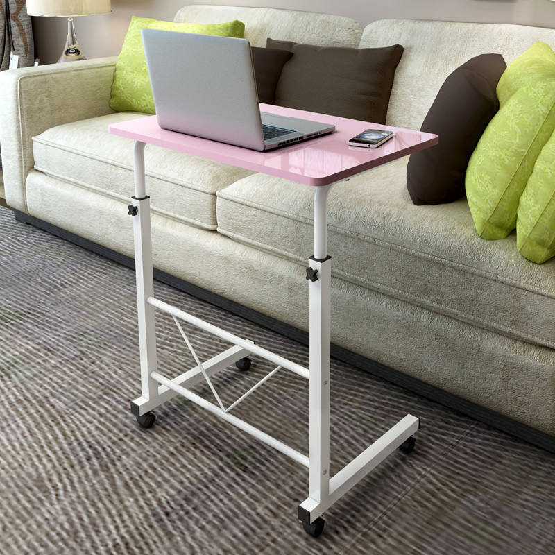 蔓斯菲尔简易笔记本电脑桌床上台式家用简约现代移动升降床边桌子产品展示图1