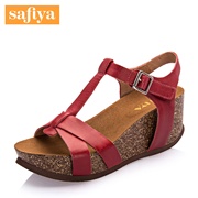 Safiya/Sophia summer leather high heel platform buckle Sandals Women's shoes at the end of the SF52115050