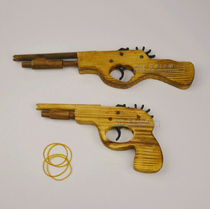 木头枪手枪玩具儿童图片