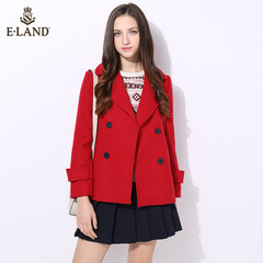 ELAND冬季新品户外休闲保暖羽绒服女EEJD68T03M专柜正品