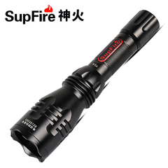 SupFire神火Y3/Y3A 强光手电筒LED可充电骑行户外Q5聚光远射王