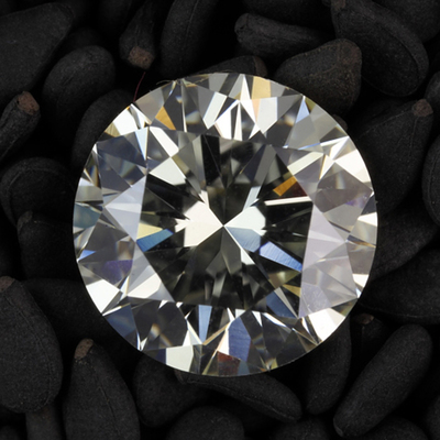 香港弘盛 gia(6182473481)0.30克拉 si1 f色 3vg天然钻石裸石