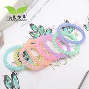 Bagen grass lines hair hair rope head band hair flower hair band