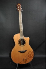 【杰奏乐器】NAGA吉他 41寸民谣缺角电箱吉他CAW-28CE 印度玫瑰木