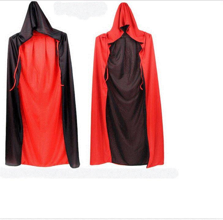 Halloween Black Red Cosplay Costume Hooded Long Cloak Hallow在類目 畜牧/養殖物資, 畜牧/養殖設備, 漁業用具中 - 來自Buy2taobao.com提供專業的淘寶代購服務