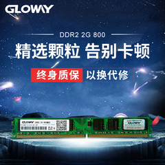 Gloway光威ddr2 2G 800台式机电脑内存条兼容2g内存终身质保