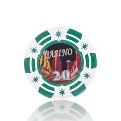 超值拉斯维加斯  14克太空星筹码单片德州扑克百家乐筹码币配件