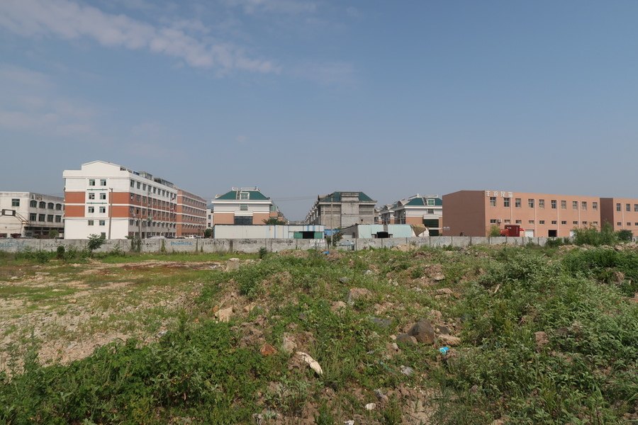 台州市启昊置业有限公司所有的坐落于路桥区路南街道洪洋村的土地使用