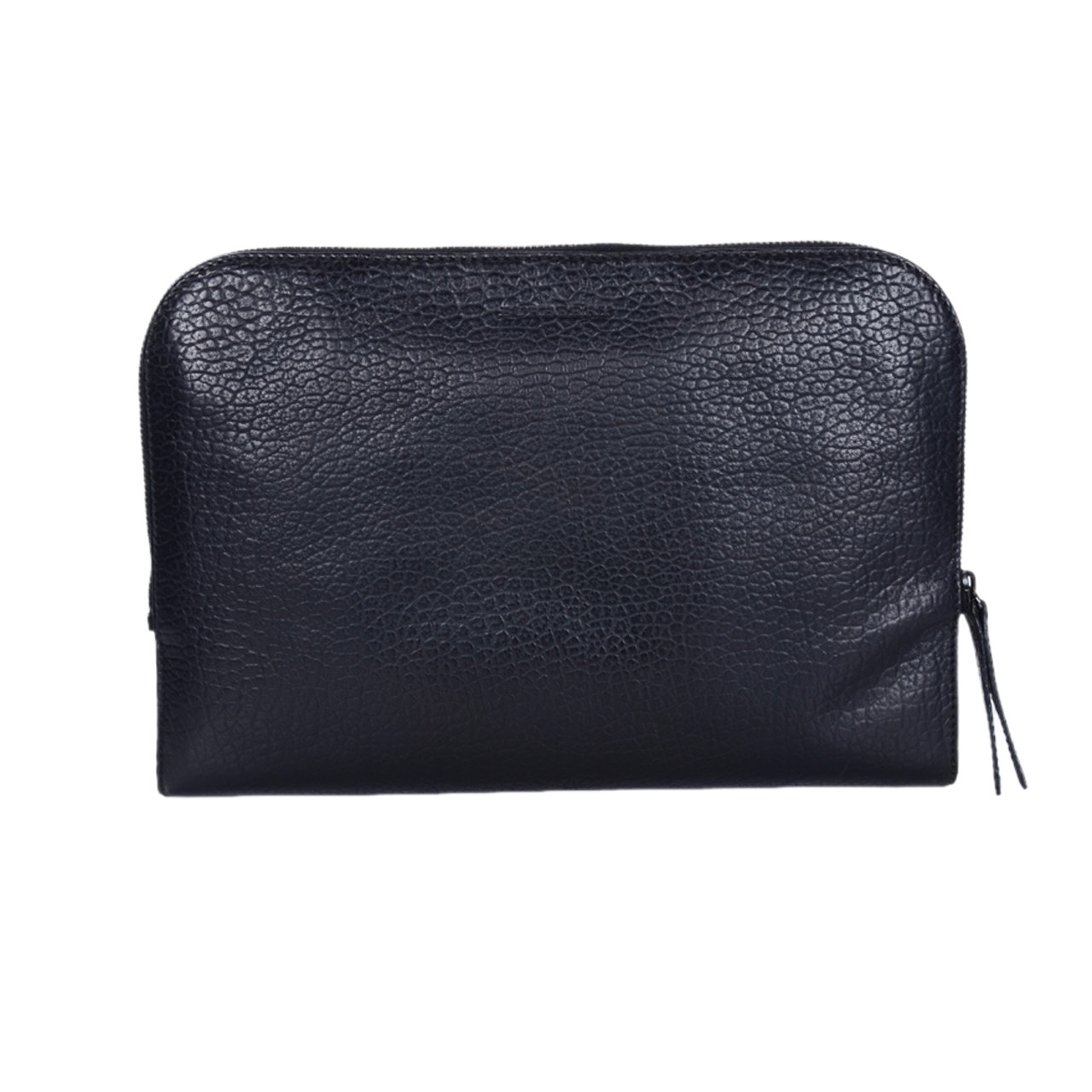 [9.0新]巴宝莉burberry男士黑色大号全皮手包