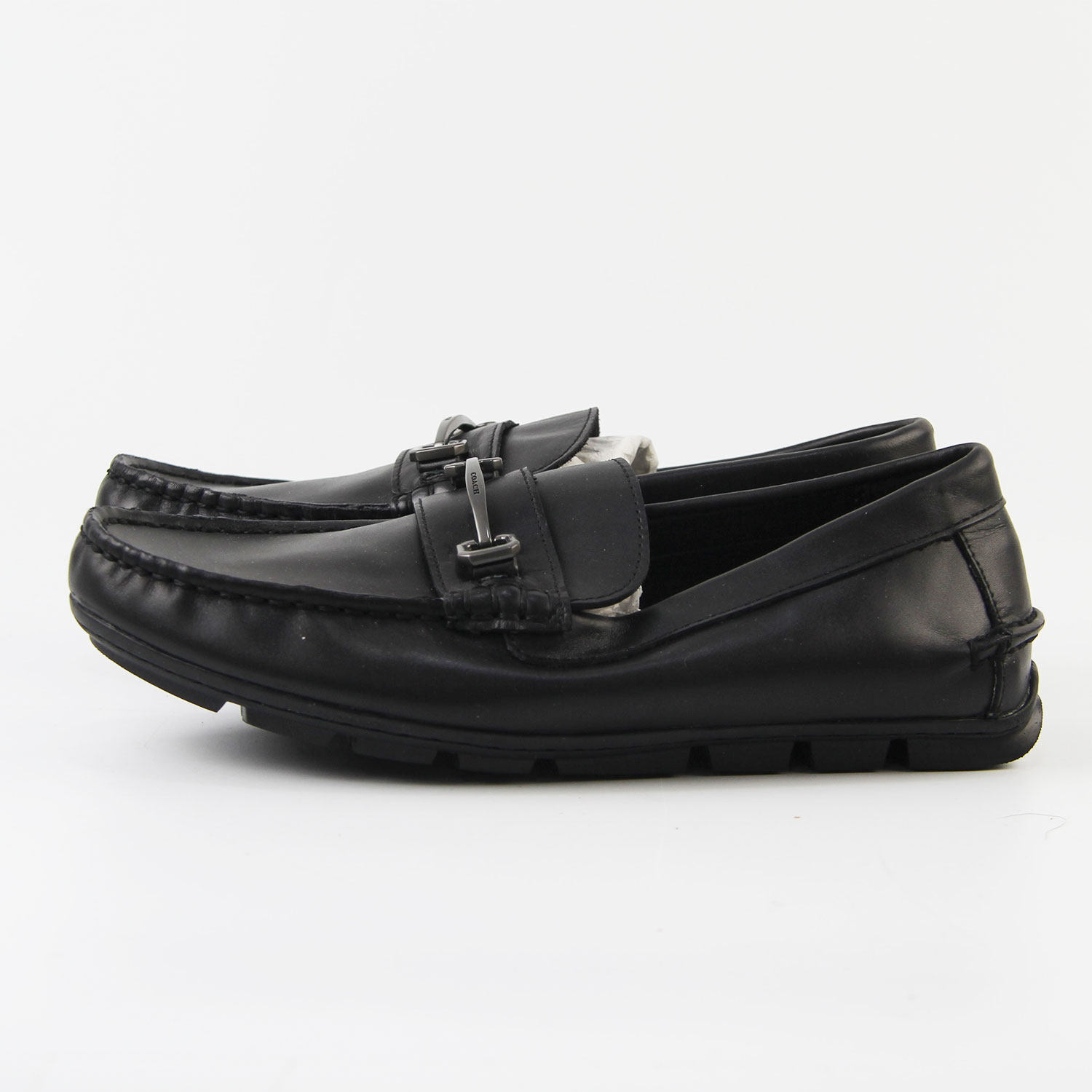 [9.9新]蔻驰coach黑色牛皮男士休闲皮鞋g1619 41码