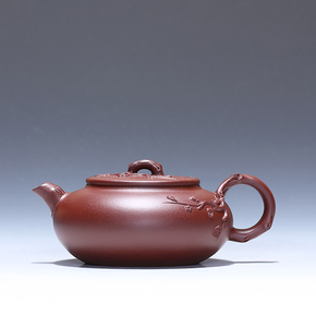 22:003次出价顾云鹏 工艺美术师 光货 红泥【齐芷】宜兴紫砂壶茶壶