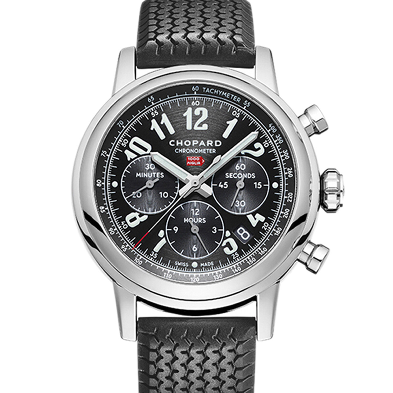 【99新未使用】萧邦经典赛车系列精钢自动机械男表168589-3002