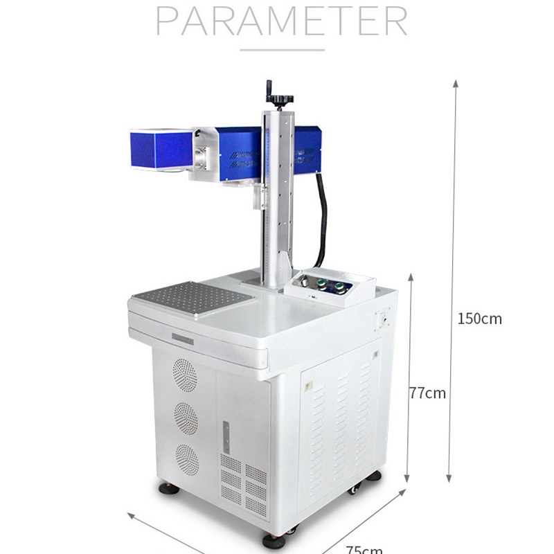 推荐天耀二氧化碳台式30W激光打标机铭牌镭射机金属刻字机激光雕