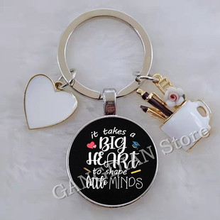 新品Blessed Teacher, DIY Teacher's Day Gift Keychain Thank Y