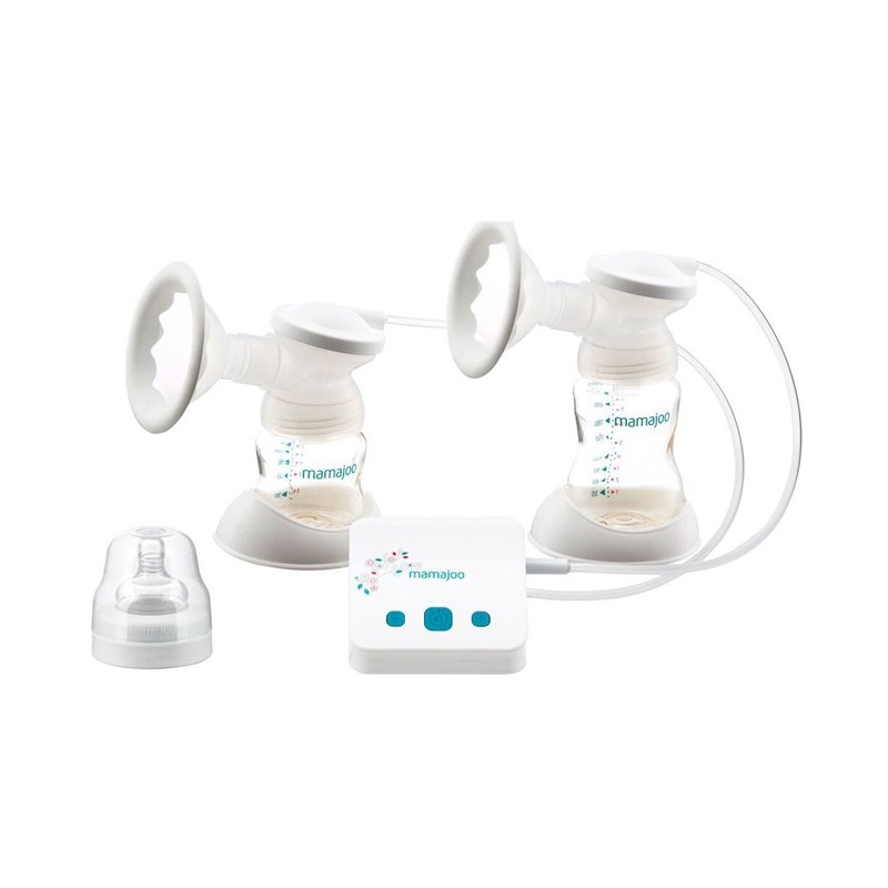 速发Mamajoo Electric Usb Double Breast Pump & 2 X Pes Baby B