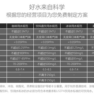 美国爱惠浦商用MC2三联三头大流量净水器直饮机 咖啡机奶茶饮品店