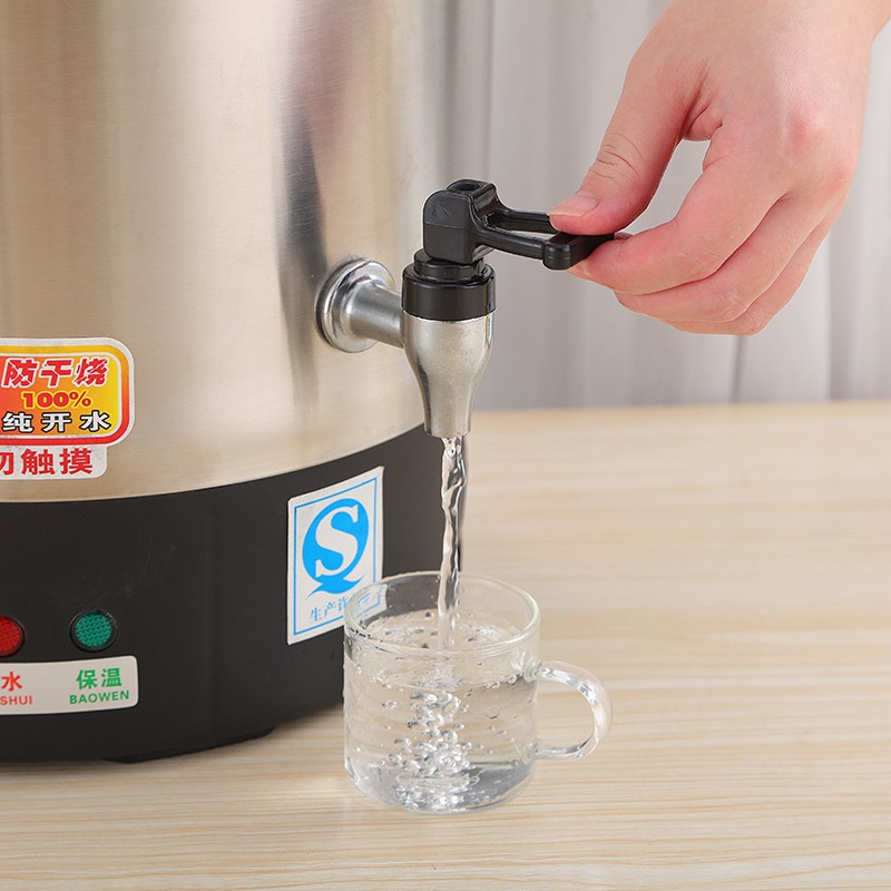 现货速发商用不锈钢电热开水桶烧水保温桶大容量电煮水器凉茶奶茶