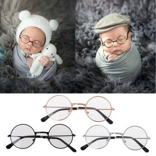 新品Newborn Baby Glasses Clothing Accessories Girl Boy Flat