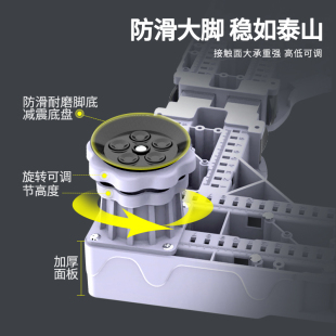 现货速发美的洗衣机底座托架冰箱可移动万向轮置物架滚筒MD100QY1