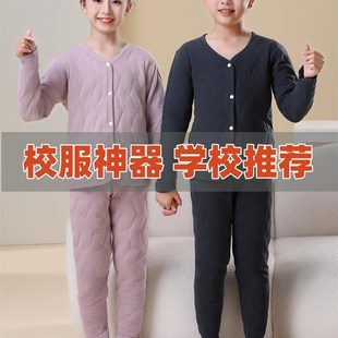 校服神器中小学生棉衣内胆保暖内搭棉服套装内穿冬季儿童男童女童