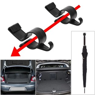 2pcs Car Rear Trunk Mounting Bracket Umbrella Holder for