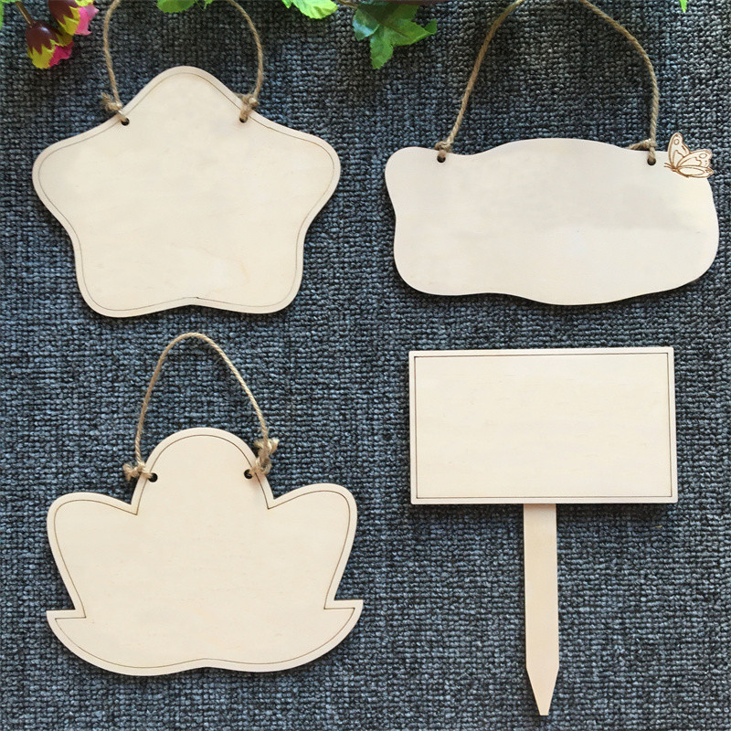 植树节挂牌木质空白树牌认养种植小树苗吊牌子学校幼儿园树木园艺