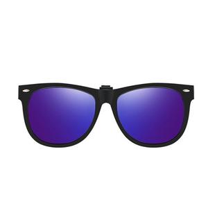 速发海蓝夹片太阳眼镜隐藏式夹子近视太阳眼镜可以夹在眼镜上的偏