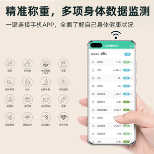 速发HUAWEI Hilink体脂秤智能电子称体重秤家用精准人体秤脂肪电